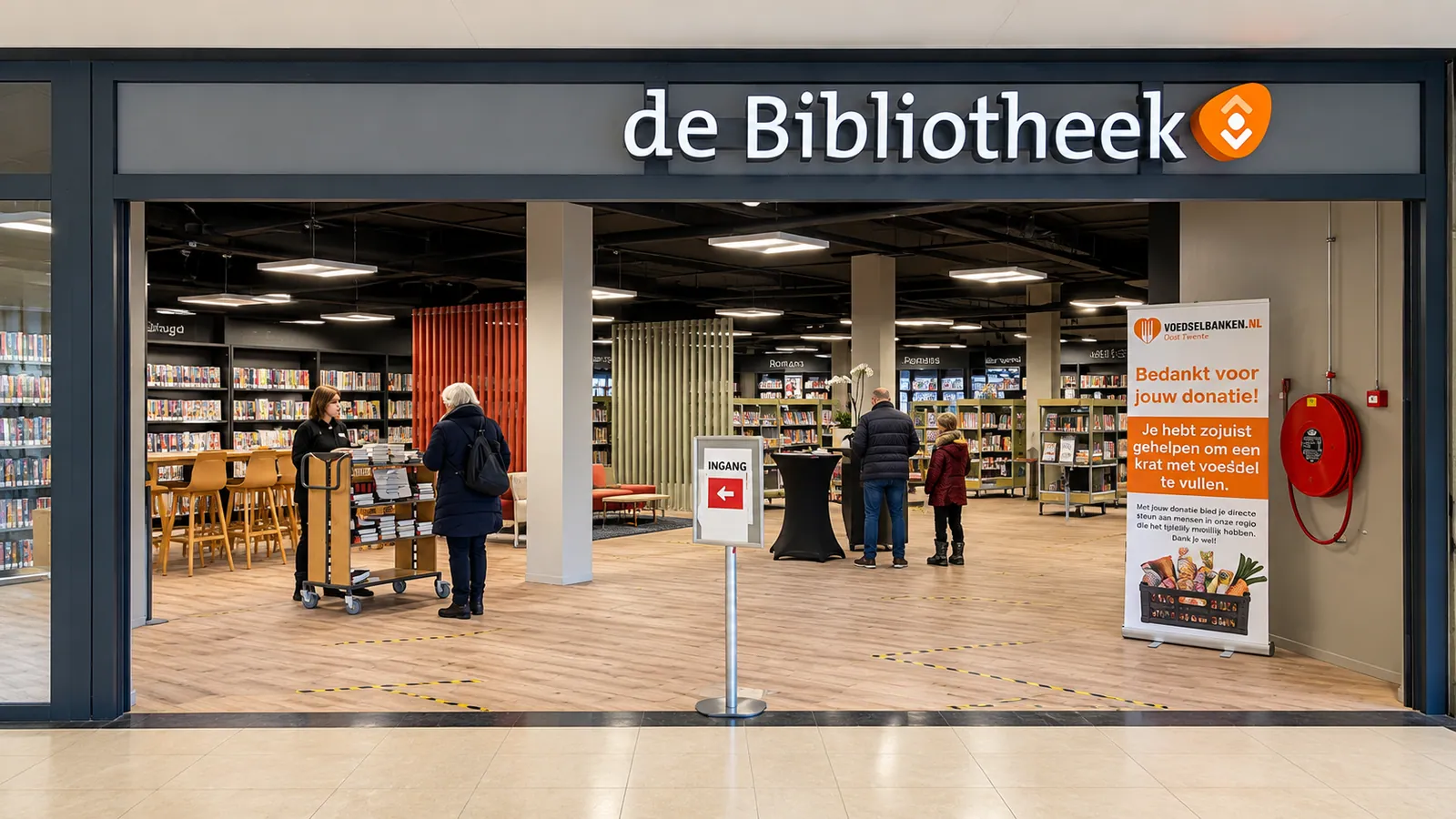 Bibliotheek Oldenzaal · winkelfoto