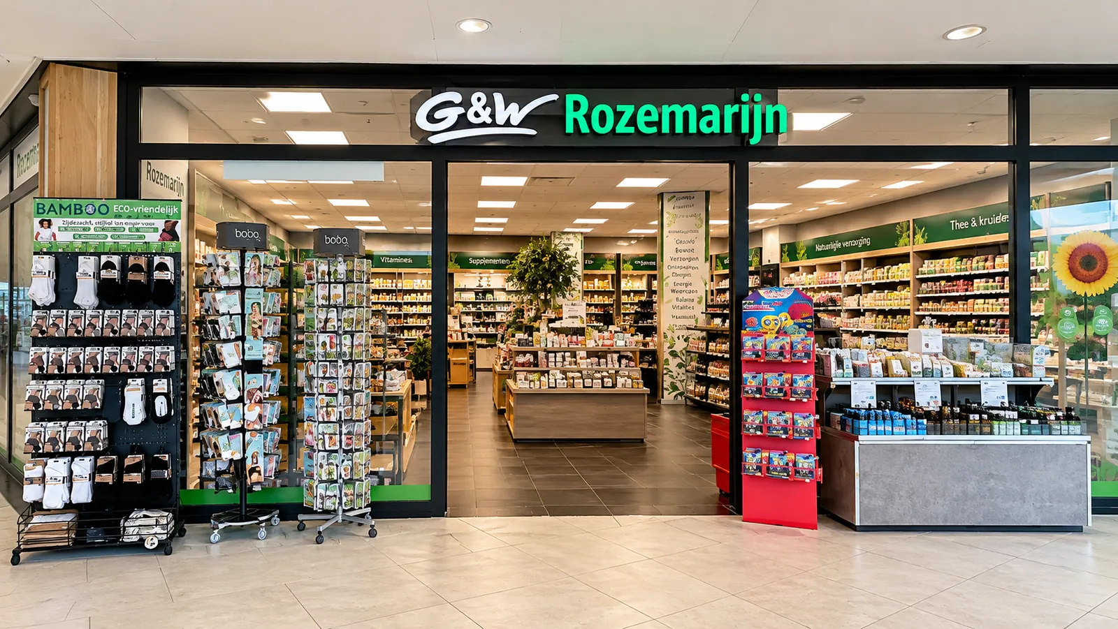 G&W Gezondheidswinkel Rozemarijn · winkelfoto